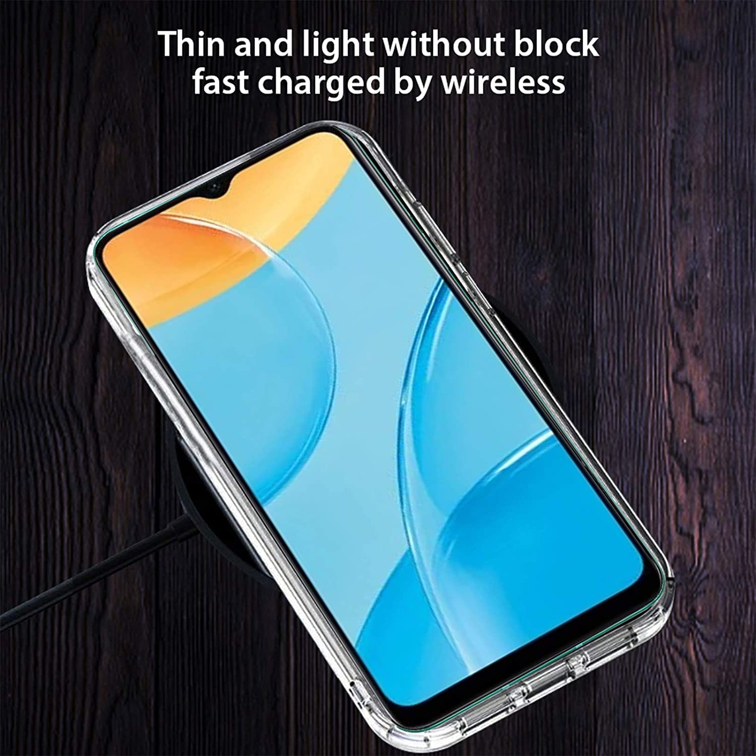 Ốp lưng silicon dẻo cho Oppo A15 / Oppo A15s hiệu Ultra Thin trong suốt mỏng 0.6mm độ trong tuyệt đối chống trầy xước - Hàng nhập khẩu