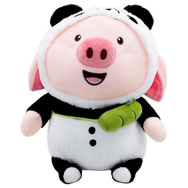 Thú Bông Heo Mặc Áo Gấu Trúc 55 cm - ZooZoo 55440