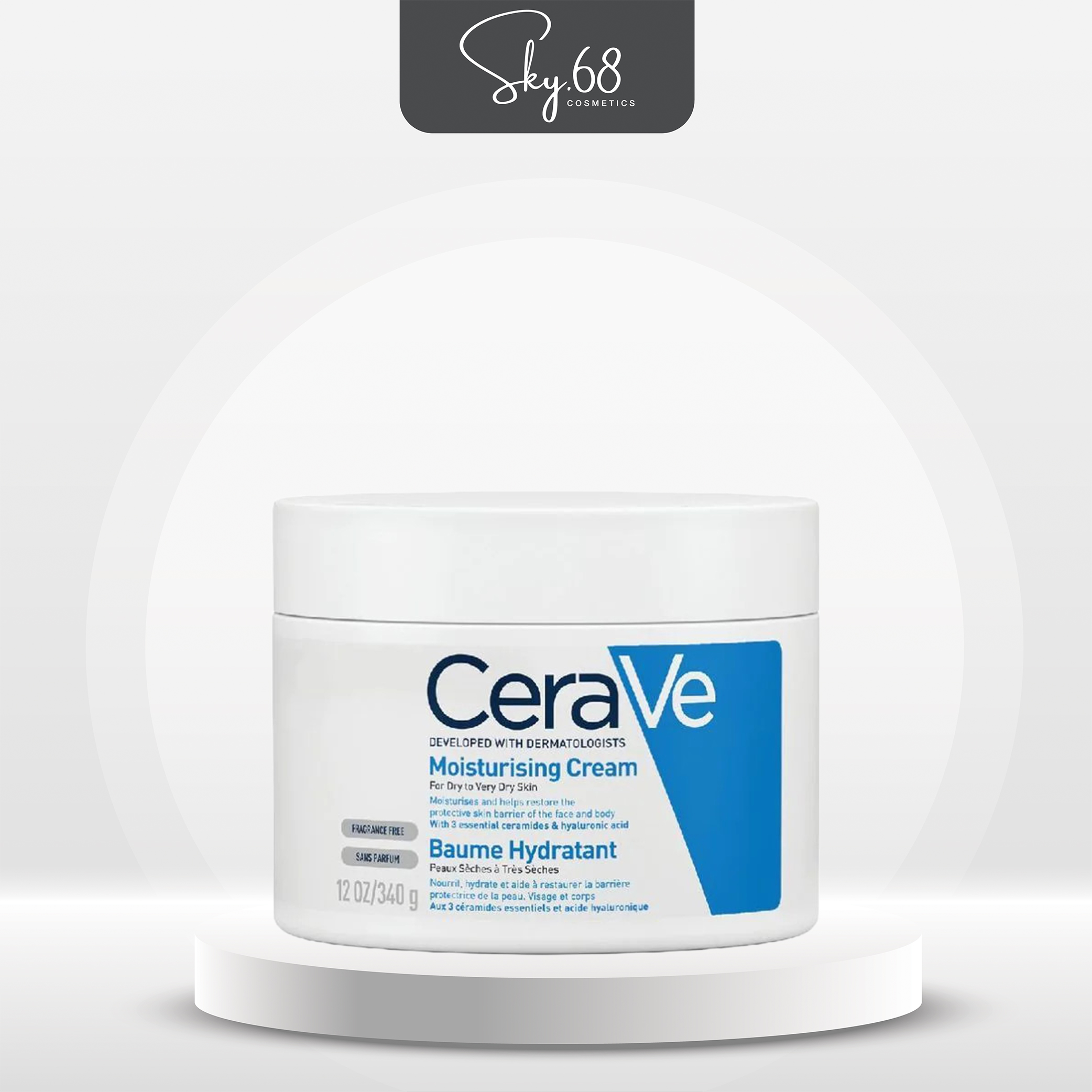 Kem Dưỡng Ẩm Dành Cho Da Khô Cerave Moisturizing Cream 340g