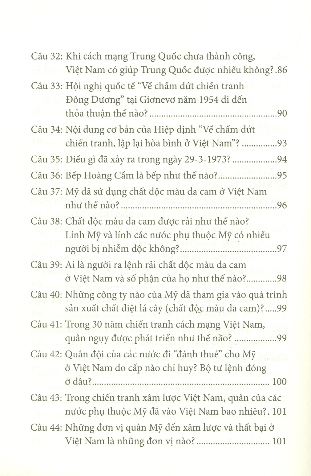 30 Năm Chiến Tranh Cách Mạng Việt Nam - Hỏi & Đáp