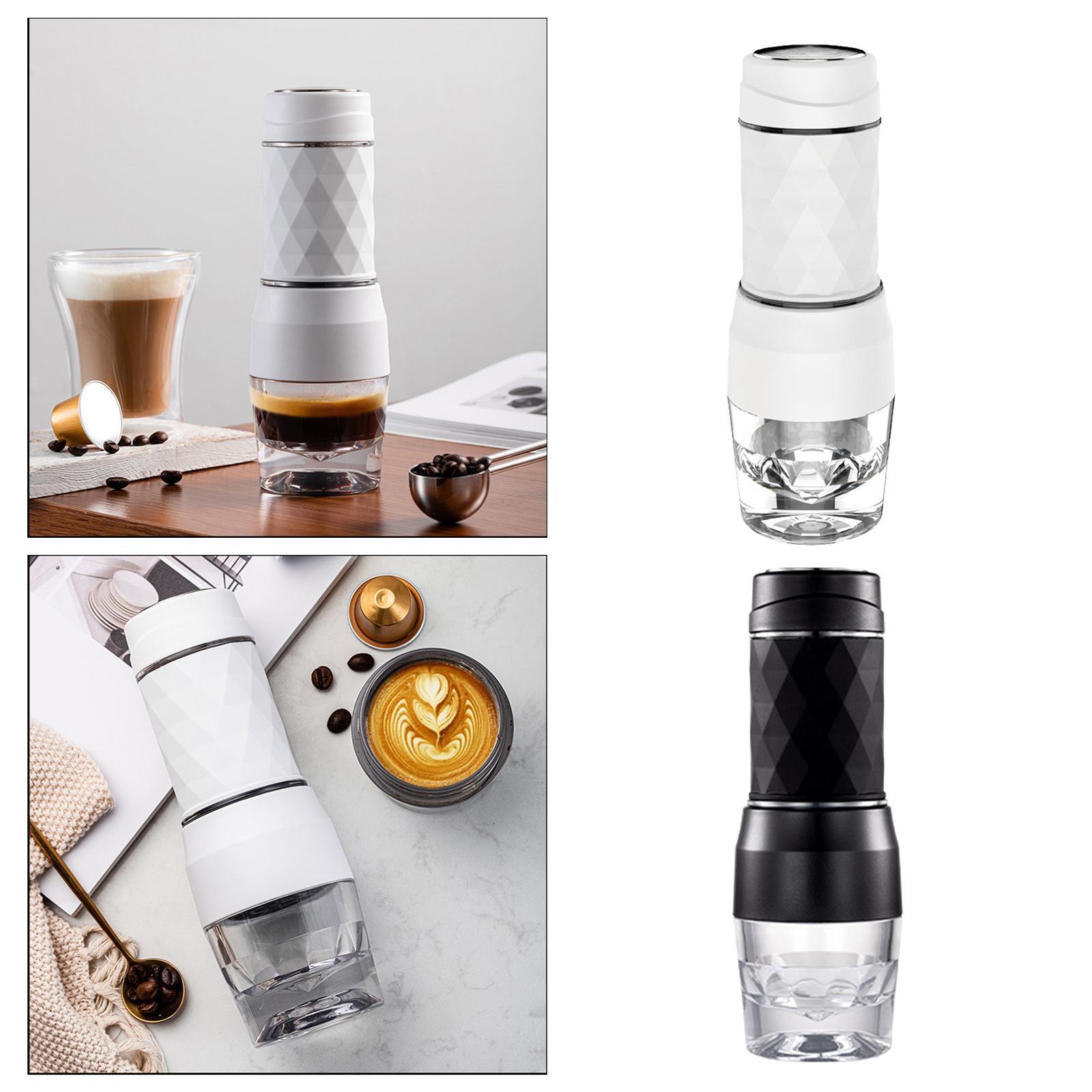 120ML Espresso Machine Manual Coffee Maker Travel Picnic Hiking