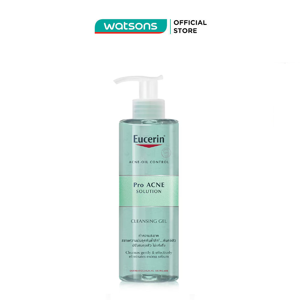 Gel Rửa Mặt Eucerin Giảm Mụn Proacne 400ml