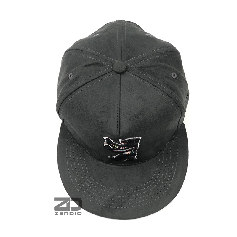 Nón hiphop, Mũ snapback nam nữ Raccoon xám mã SN65 vải cotton cao cấp