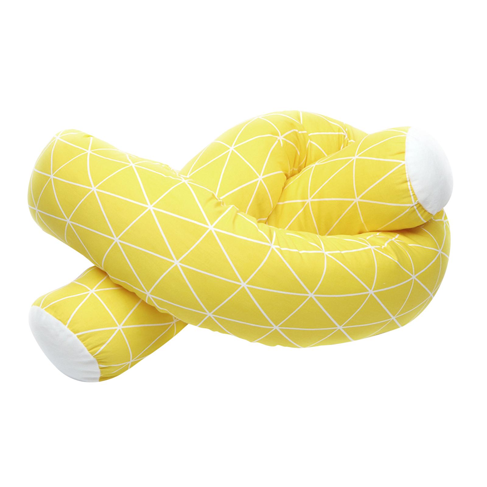Infant Soft Cotton Bed Bumper Newborn Crib Bedding Snake Pillow