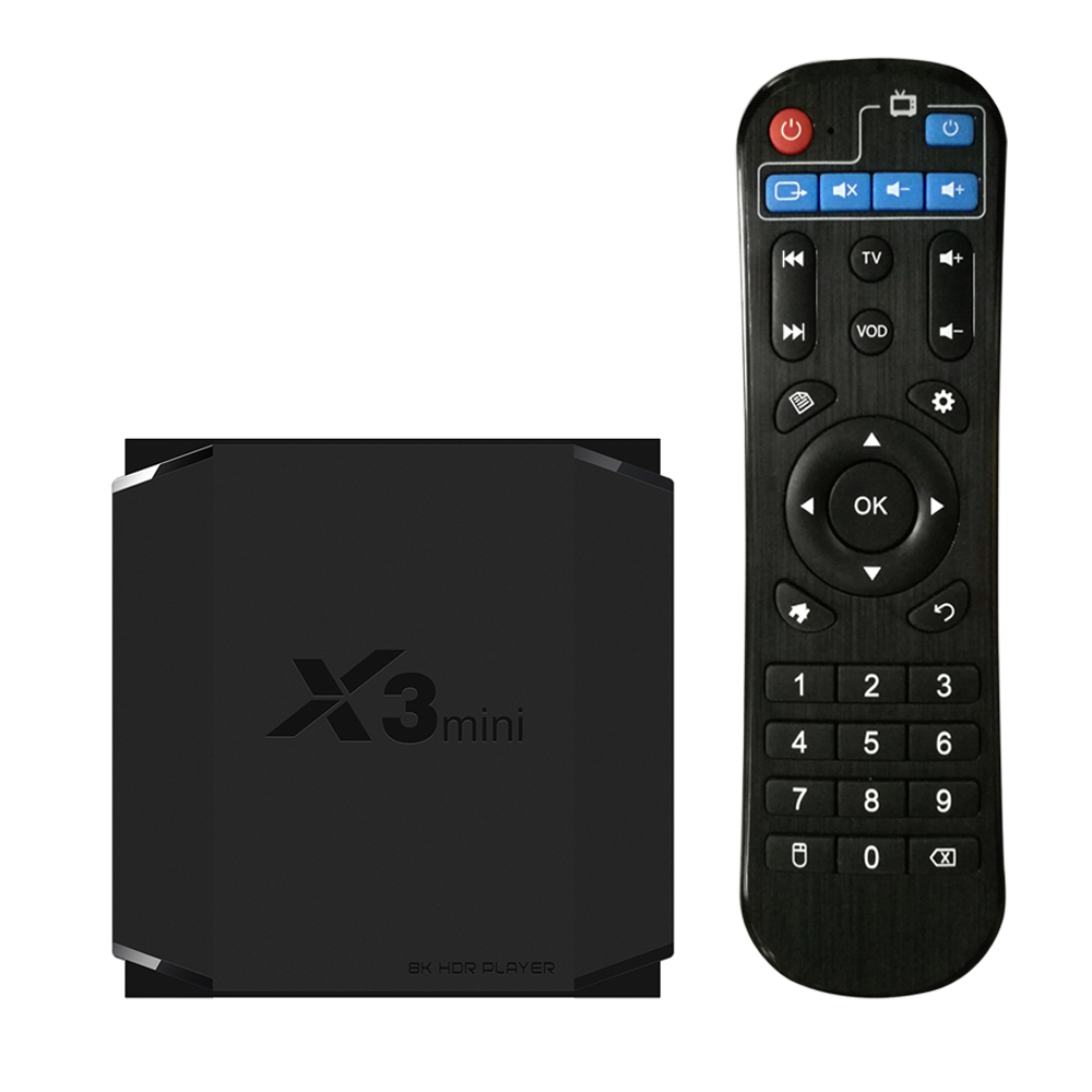 Mua X3mini Android 9.0 Smart TV Box 8K Decoding UHD 4K 60fps Media Player  Amlogic S905X3 4GB/32GB 2.4G / 5G Dual-band WiFi | Tiki