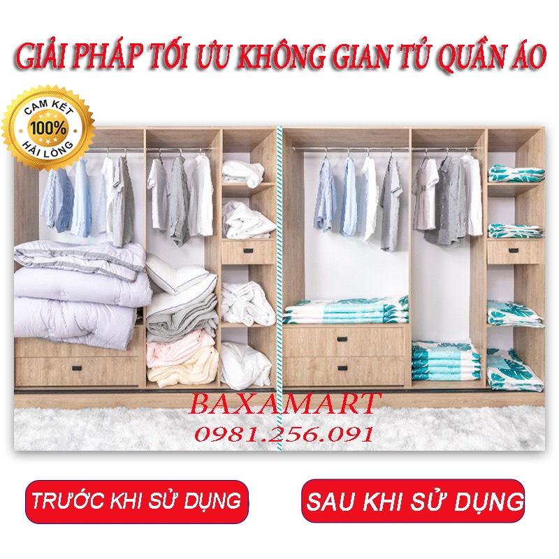 Túi Hút Chân Không Đựng Quần Áo Chăn Gối Đồ Du Lịch Dã Ngoại Gọn Gàng Chống Ẩm Mốc