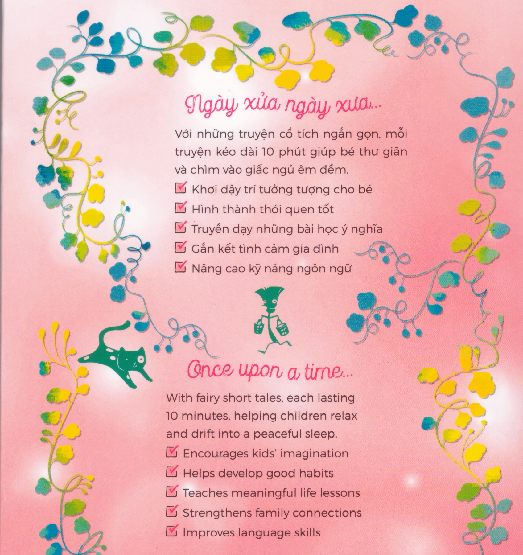 10 Ten-Minute Bedtime Stories - 10 phút đọc truyện trước giờ đi ngủ (Truyện thần tiên - Classic Stories)  - Song ngữ Việt Anh, tặng kèm file nghe Audio book