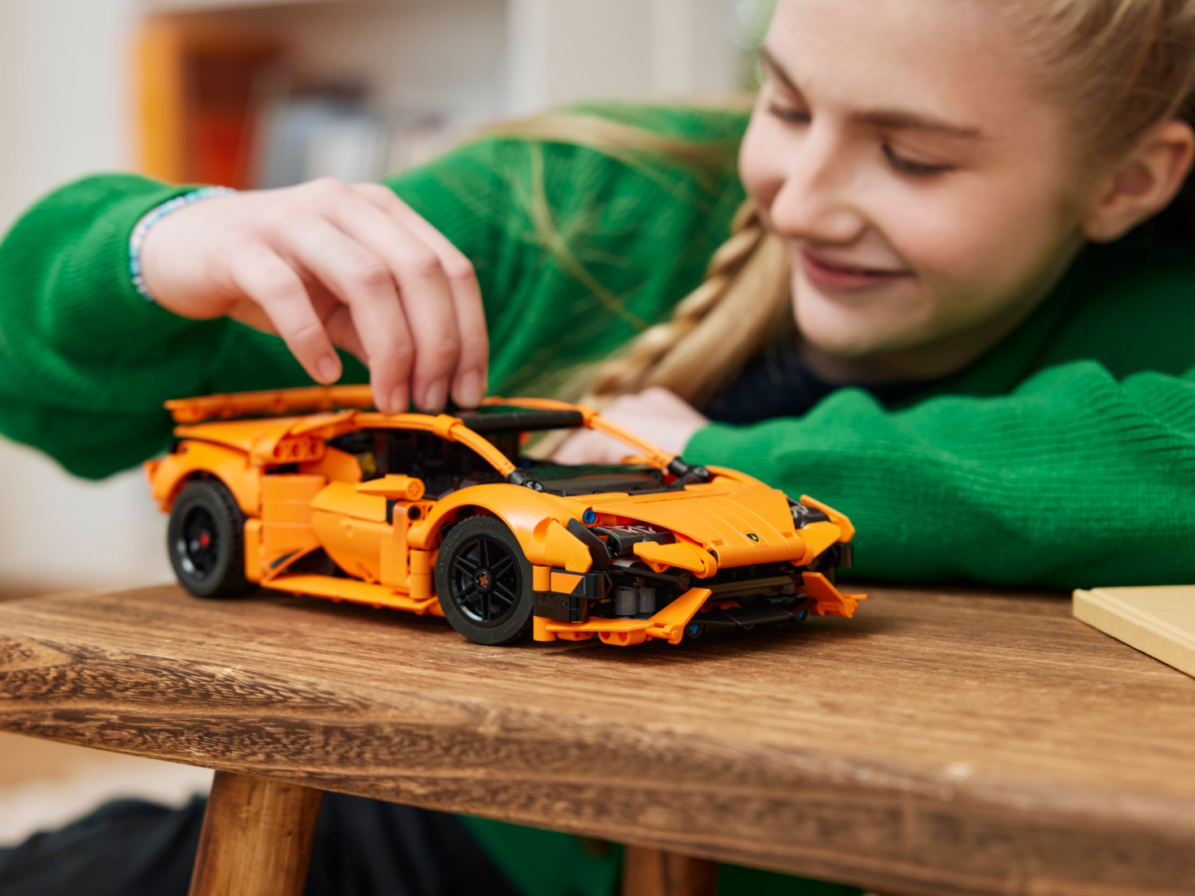 LEGO - TECHNIC - Xe Lamborghini Huracán Tecnica màu cam