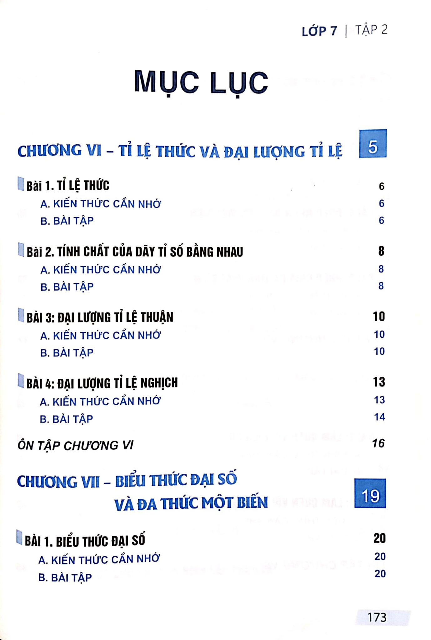 Rèn Kĩ Năng Giải Toán Lớp 7 - Tập 2