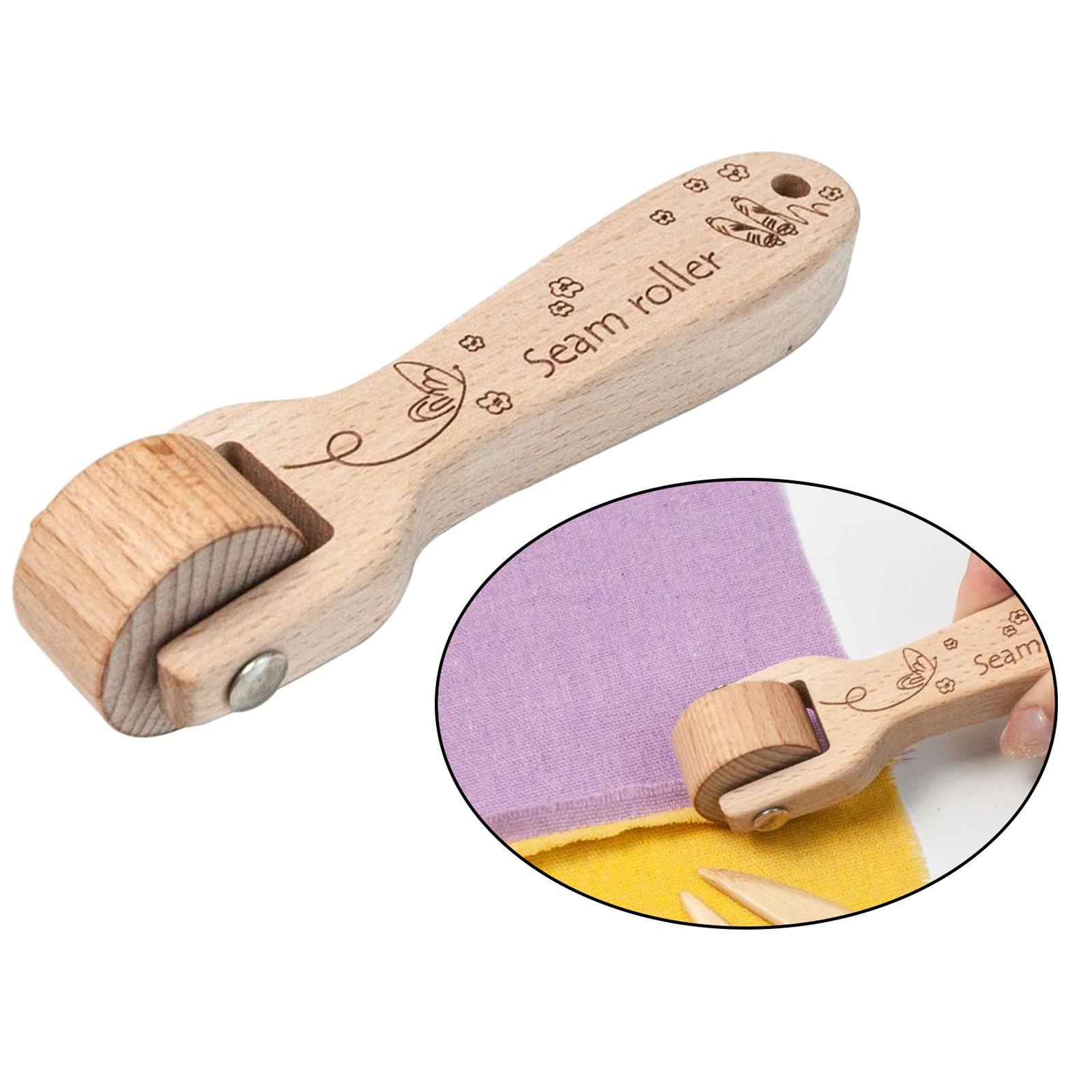 Seam Roller Portable Sewing Tools Fittings Durable Supplies Decoration DIY Creasing Craft Professional for Household Quilting Print