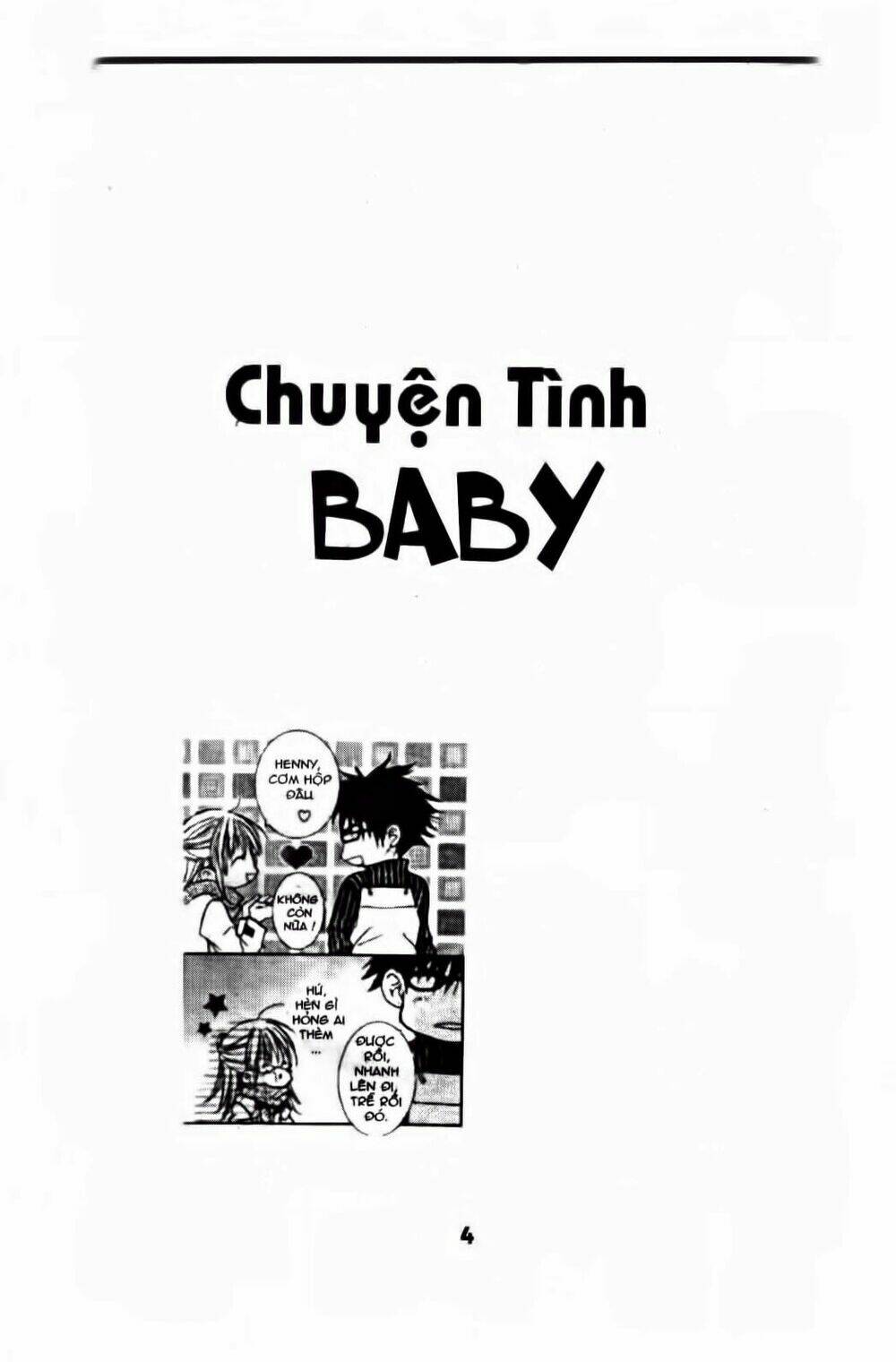 chuyện tình baby chapter 1 4