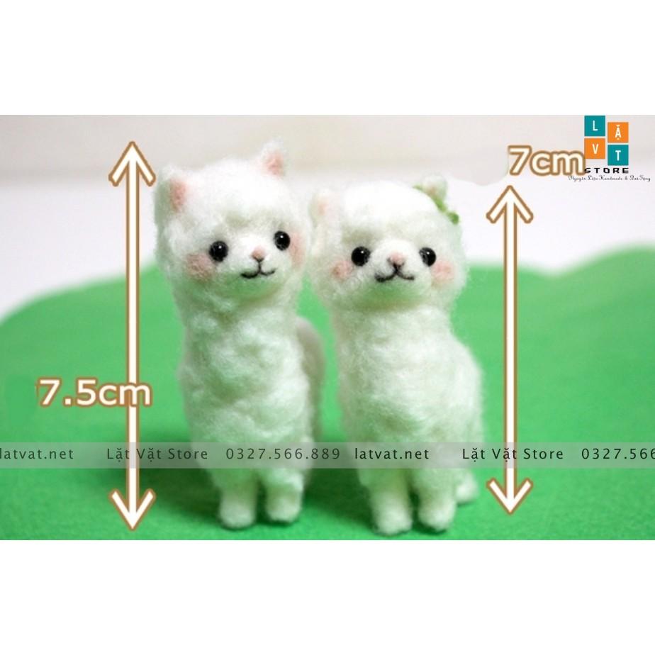 Bộ len chọc Lạc Đà Đơn Giản Siêu Dễ và Rẻ với LEN XOĂN siêu xịn và đẹp- Mipan - Needle felting mipan