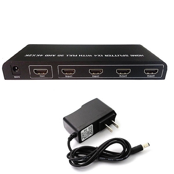 Bộ chia HDMI 1-4 Full HD 1080 - Support 3D - Bản to