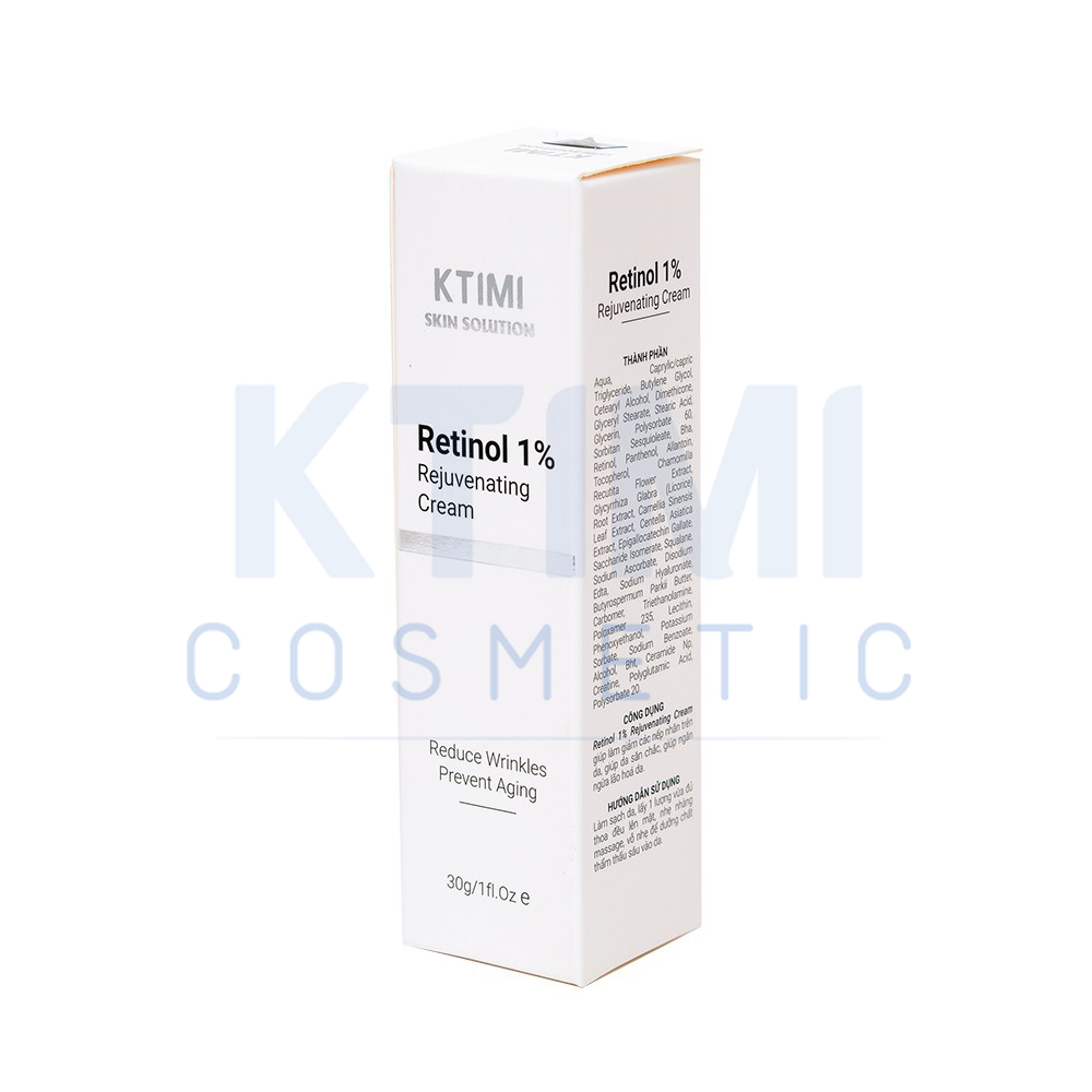    KTIMI RETINOL 1% Rejuvenating Cream - Kem Chống Lão Hóa, Mờ Vết Thâm