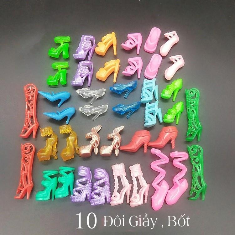 Búp Bê 12 Khớp Cô Dâu Xinh Đẹp Đỏ Tặng 03 Váy Ngắn