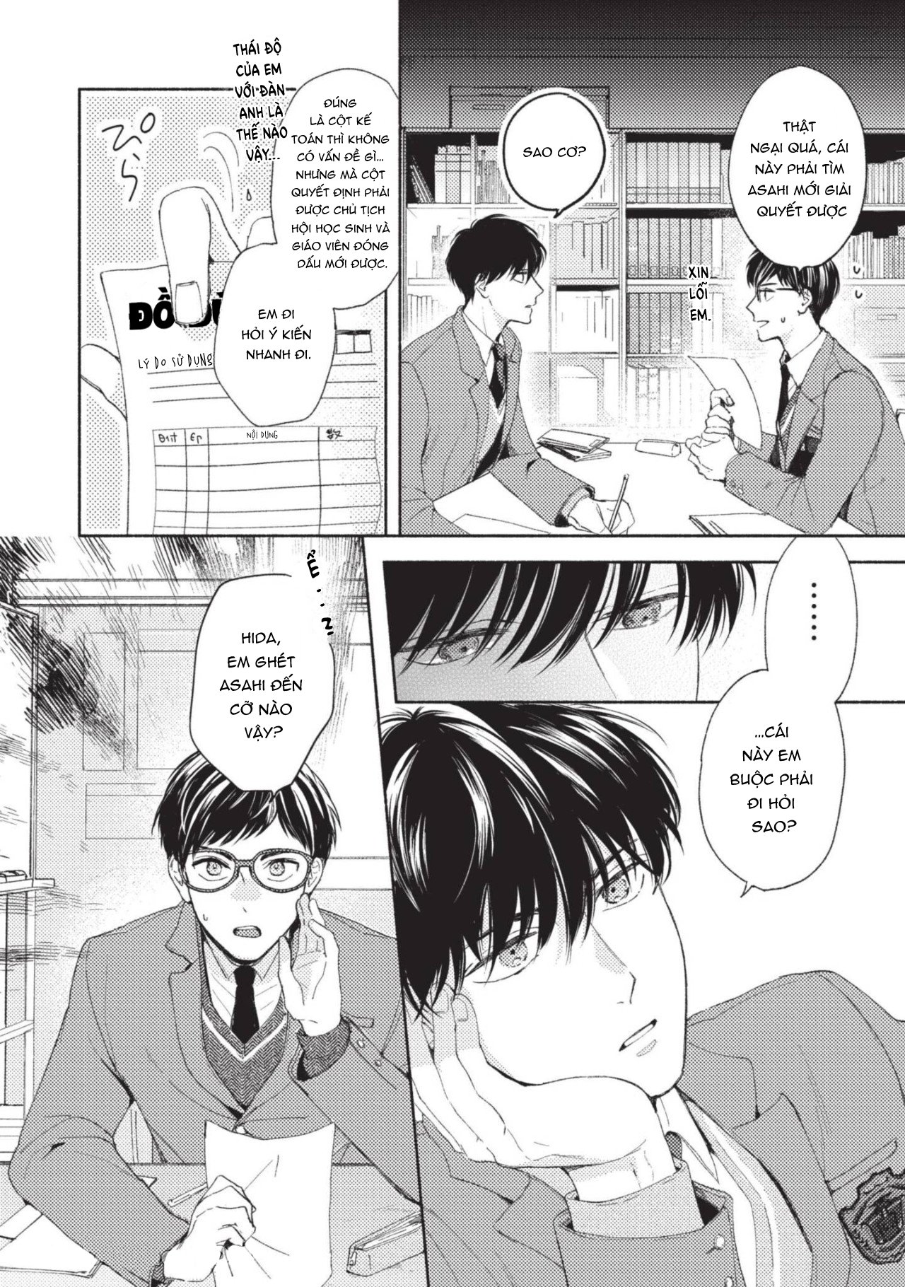 hội trưởng là một đứa trẻ hư chapter 1 12