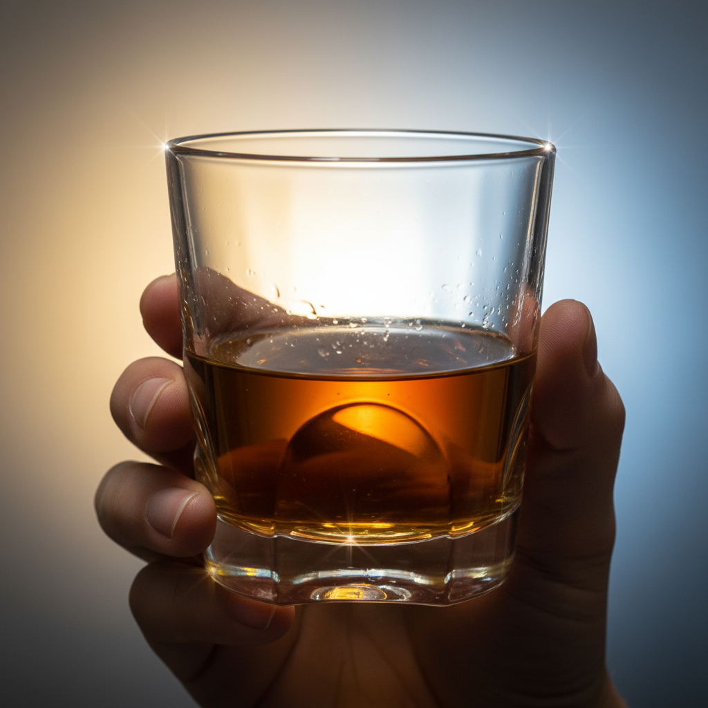 Ly Thủy Tinh Whisky - Indented Base | 270ml | [LYNOIR_LY051