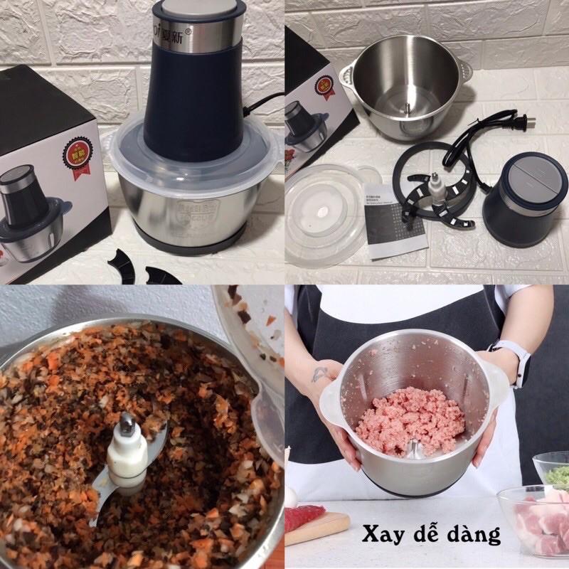 Máy xay đa năng, máy xay thịt siêu nhanh siêu mạnh
