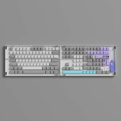 Keycap AKKO Set – Silent (PBT Double-Shot/Cherry profile/177 nút) - Hàng Chính Hãng