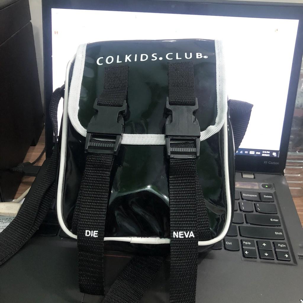 Túi Đeo Chéo Colkids Club - Black Plastic Mini Bag (Full Tag + Giấy Thơm)