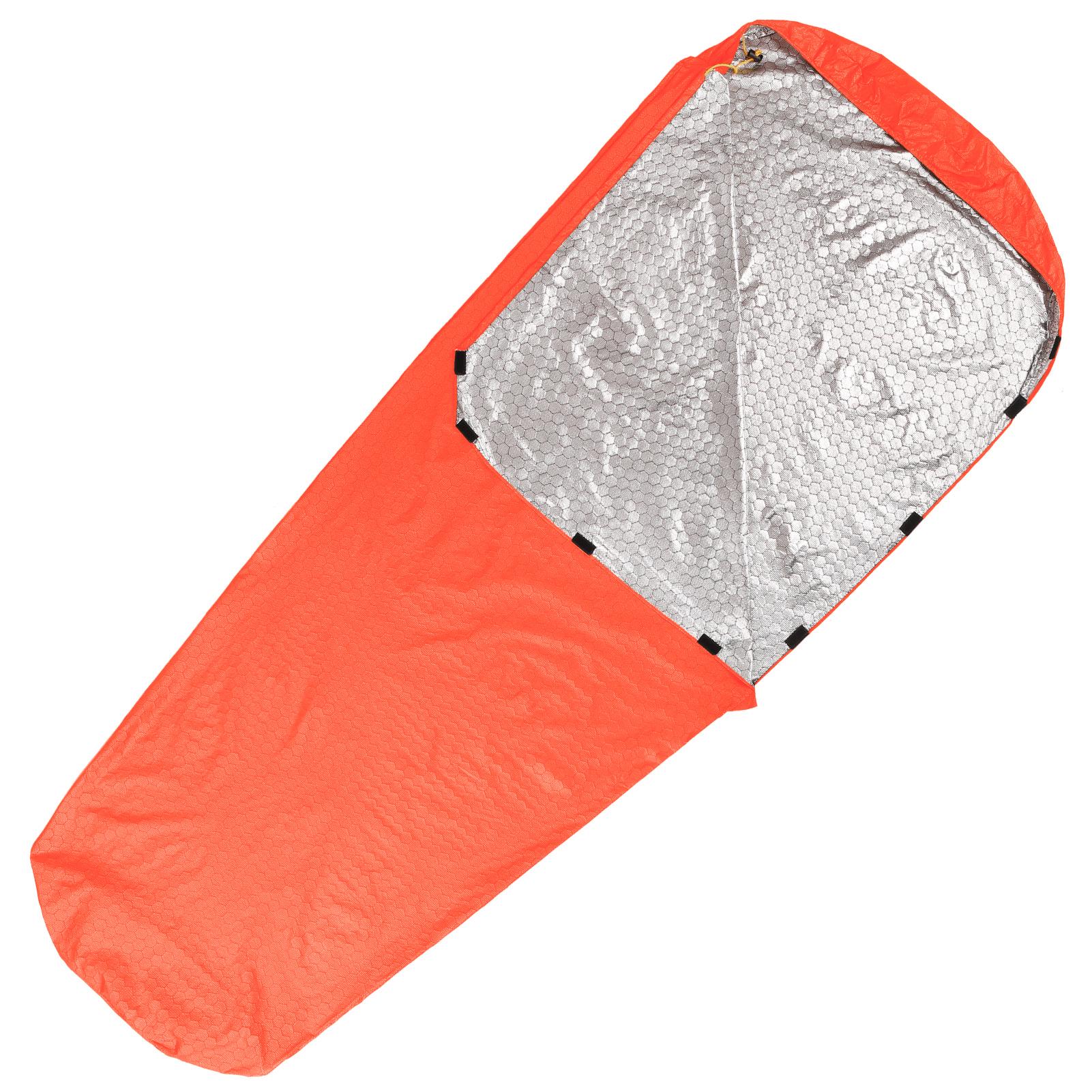 2 Person Emergency Sleeping Bag Lightweight Waterproof Thermal Emergency Blanket Survival Gear for Outdoor Adventure Camping Hiking Backpacking