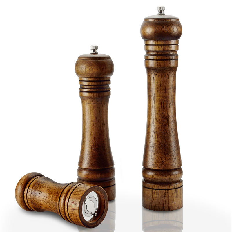 Dụng Cụ Xay Tiêu Bằng Gỗ Pepper Mill 23cm