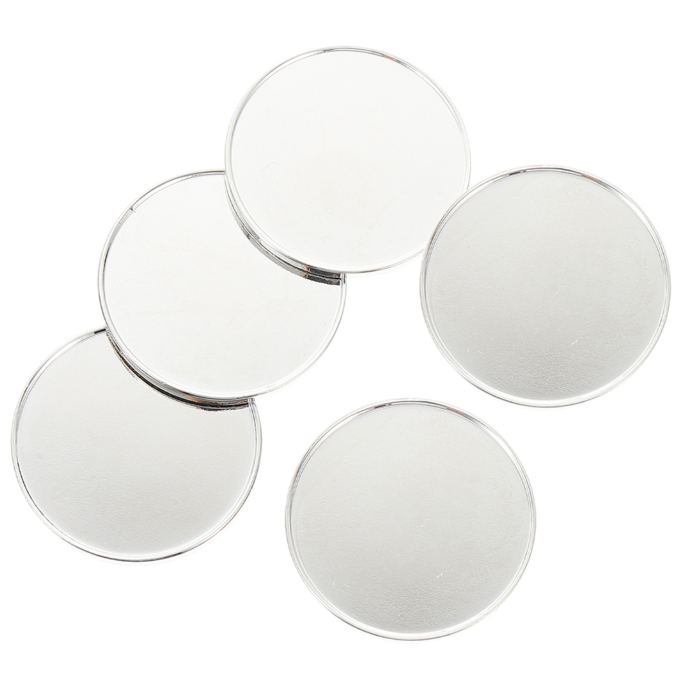 Điểm đánh dấu công cụ đánh dấu đánh dấu Flat Funny Chips Chip sửa chữa Poker Round Golft Line Vị trí định vị tùy chỉnh màu sắt: Bạc
