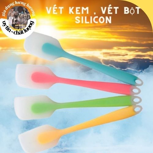 Muỗng vét kem silicon