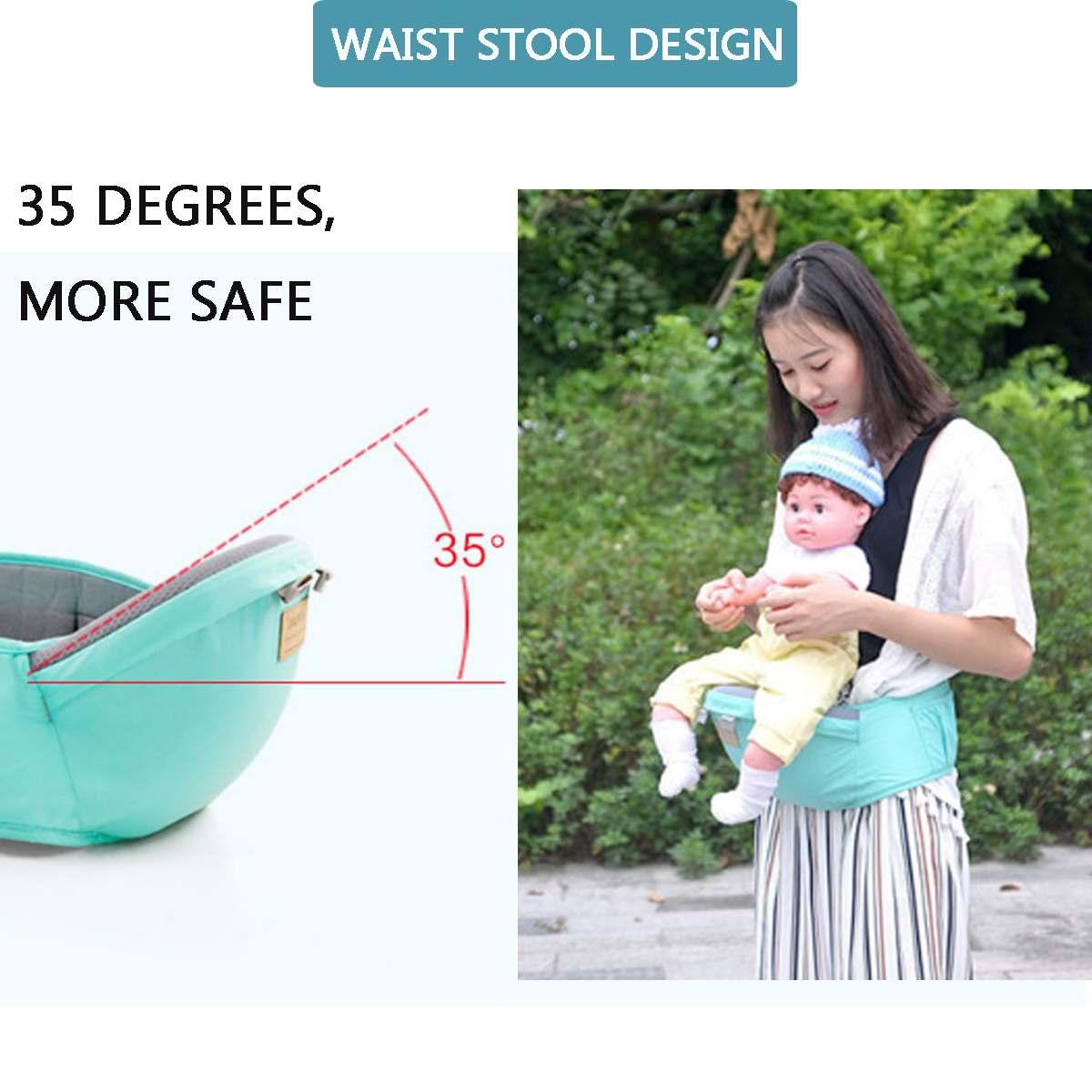 Mới 0-36 Công Thái Học Cho Bé Sử Dụng Cách Trẻ Sơ Sinh Hipseat Carrier Mặt Trước Công Thái Kangaroo Quấn Bé Sling du Lịch