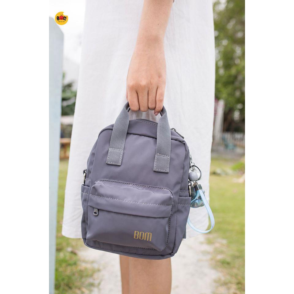 Balo thời trang, form nhỏ, chất vải dù nhẹ, bền bỉ - BOM