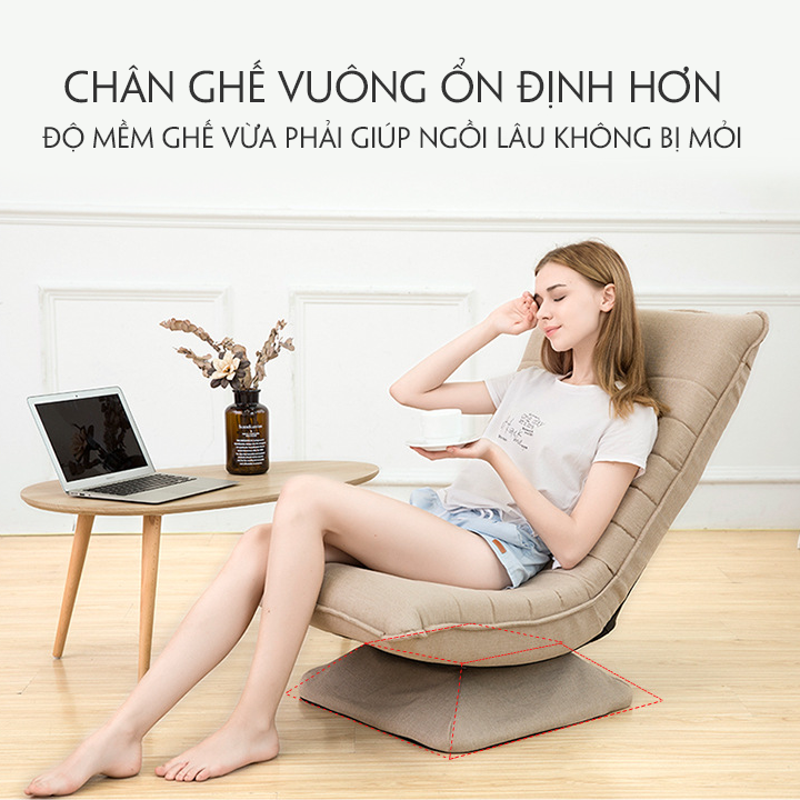 Ghế Sofa Lười Gấp Gọn, Thư Giãn