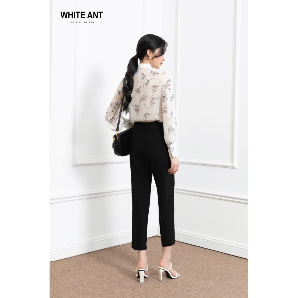 Quần Âu Công Sở Nữ WHITE ANT Thiết Kế Dáng Baggy Cơ Bản 160604001.100