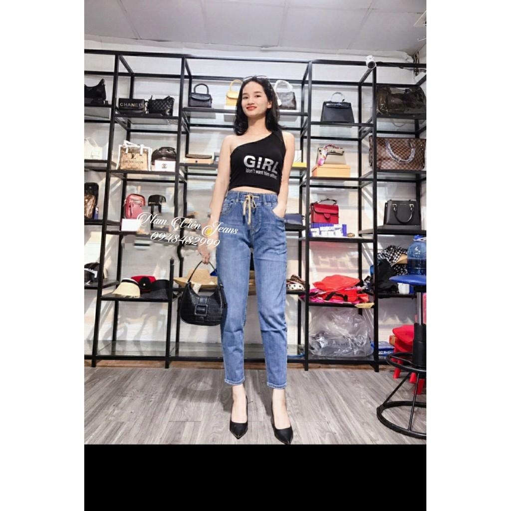Quần Jeans Nữ Cạp Chun 3061 Cạp Cao