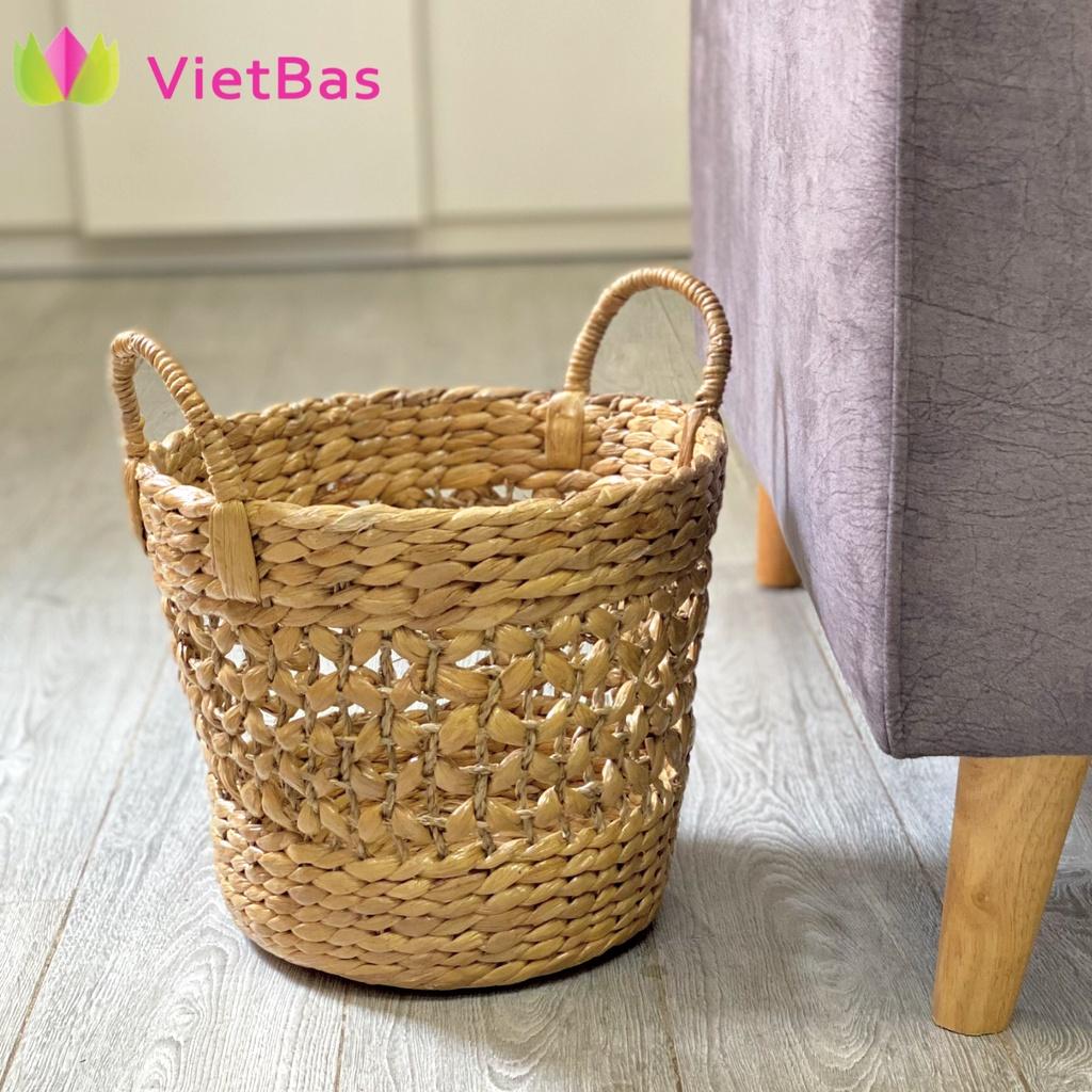 Giỏ lục bình VIETBAS có quai LB_010