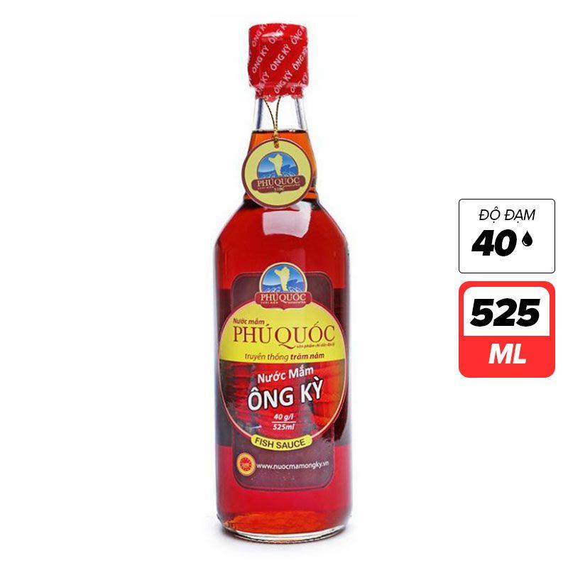 Nước Mắm Phú Quốc Ông Kỳ 40N Chai 525ML – 8938509983048
