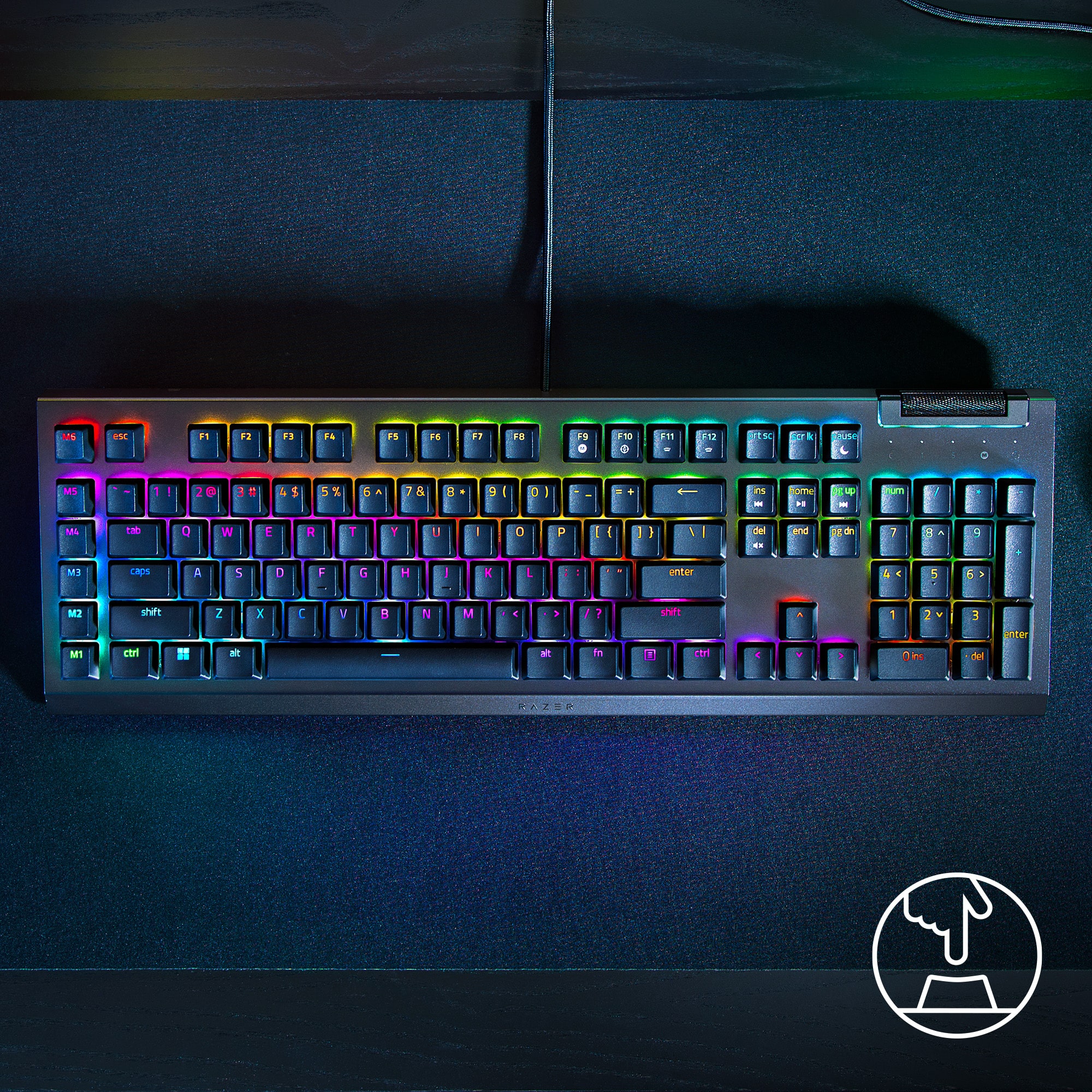 Bàn phím vi tính Razer BlackWidow V4 X (Hàng chính hãng)