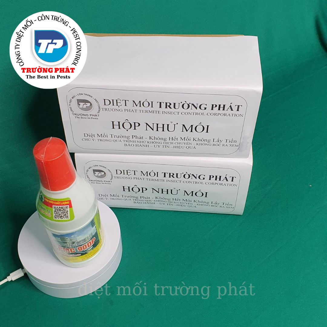 Combo DIỆT MỐI tại nhà hiệu quả ( 1 lọ thuốc diệt mối PMC + 2 hộp nhử mối )