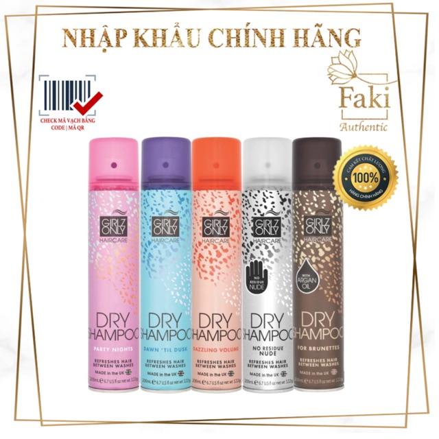 Dầu gội khô GirlZ Only Uk - 150ml - Dầu gội khô