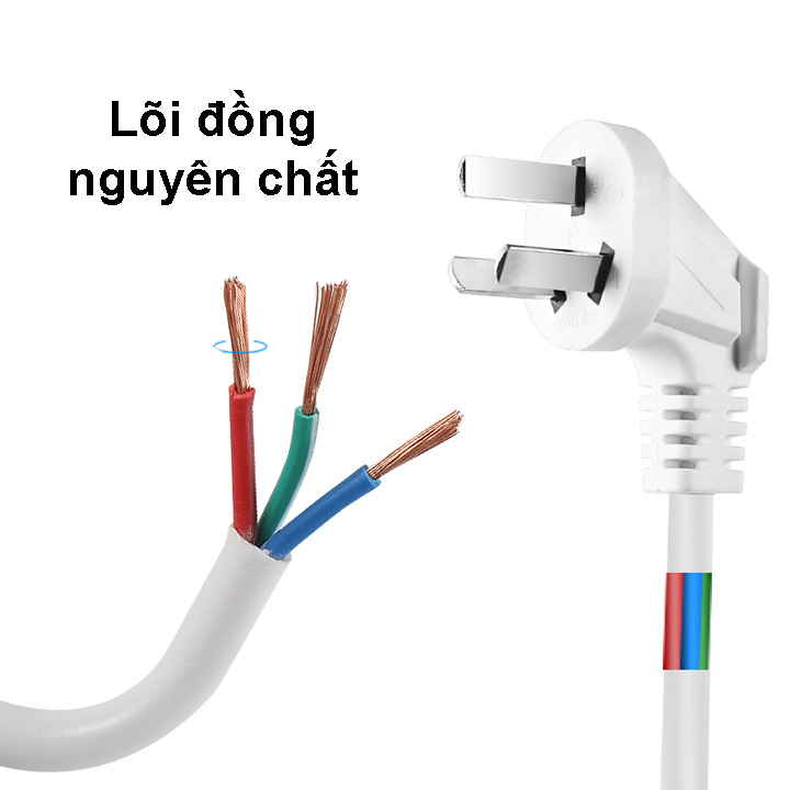 Dây ổ cắm 4 đầu