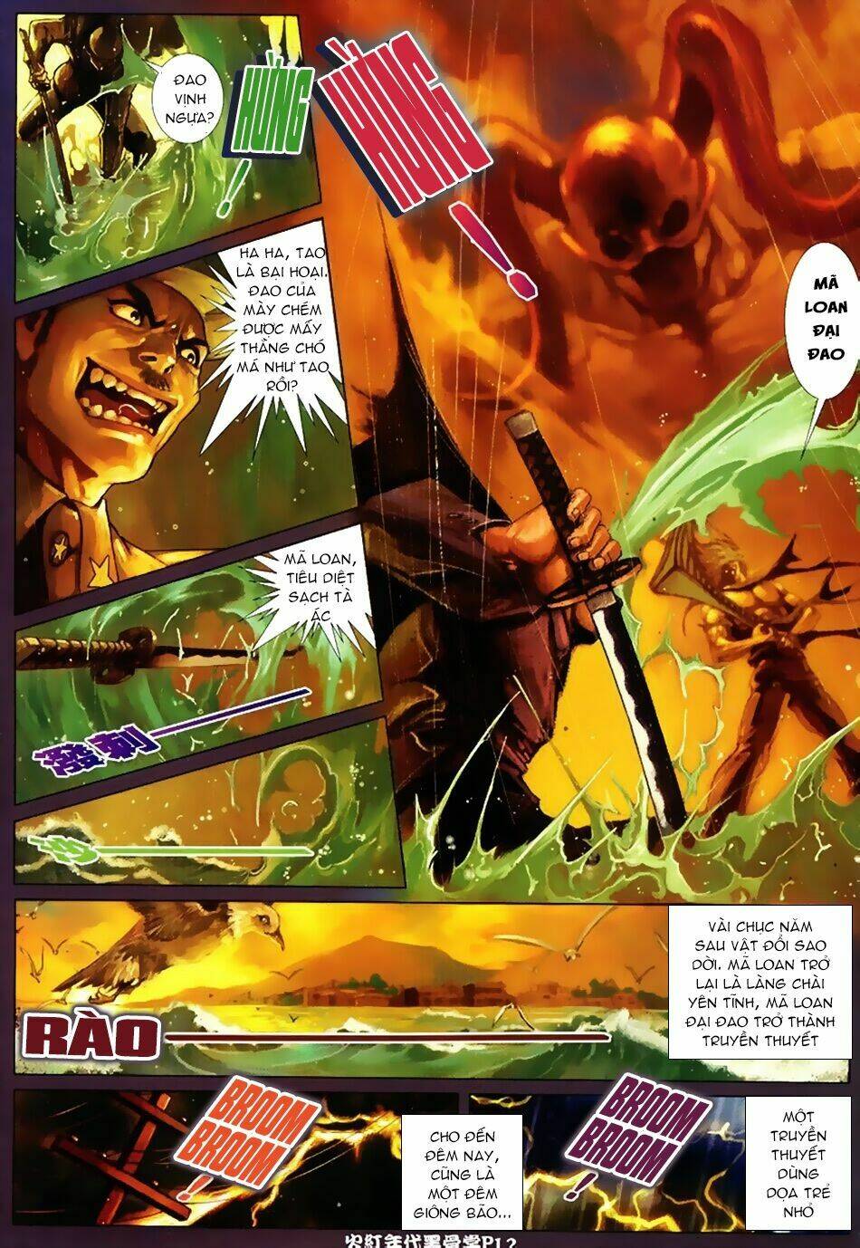 hỏa hồng niên đại hắc cốt đường chapter 11 9