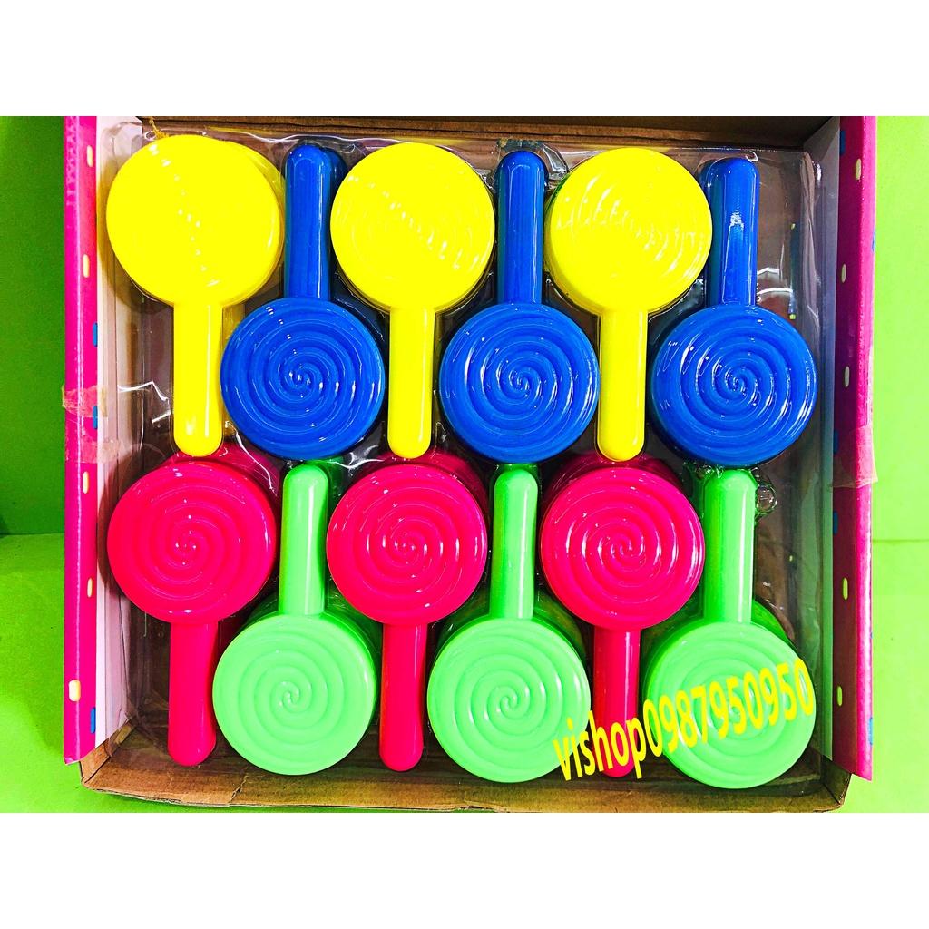 Slime CÂY KẸO MÚT LOLIPOP 4 màu cực đẹp Đồ chơi hũ slam chất nhờn ma quái squishy