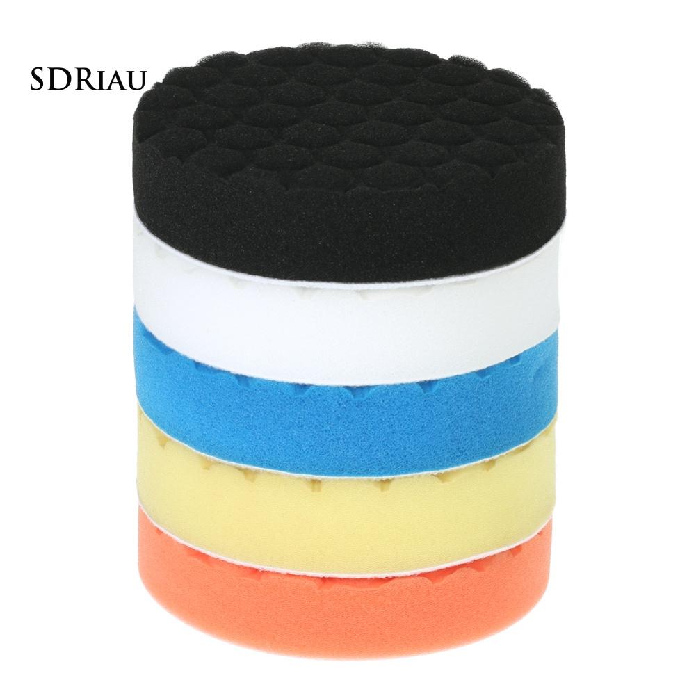 Set 5 Miếng Xốp Đánh Bóng Xe Hơi 5 Inch 125mm