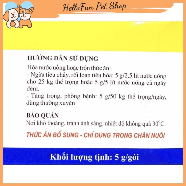 Men tiêu hóa sống cho chó mèo Pharbiozym gói 5gr