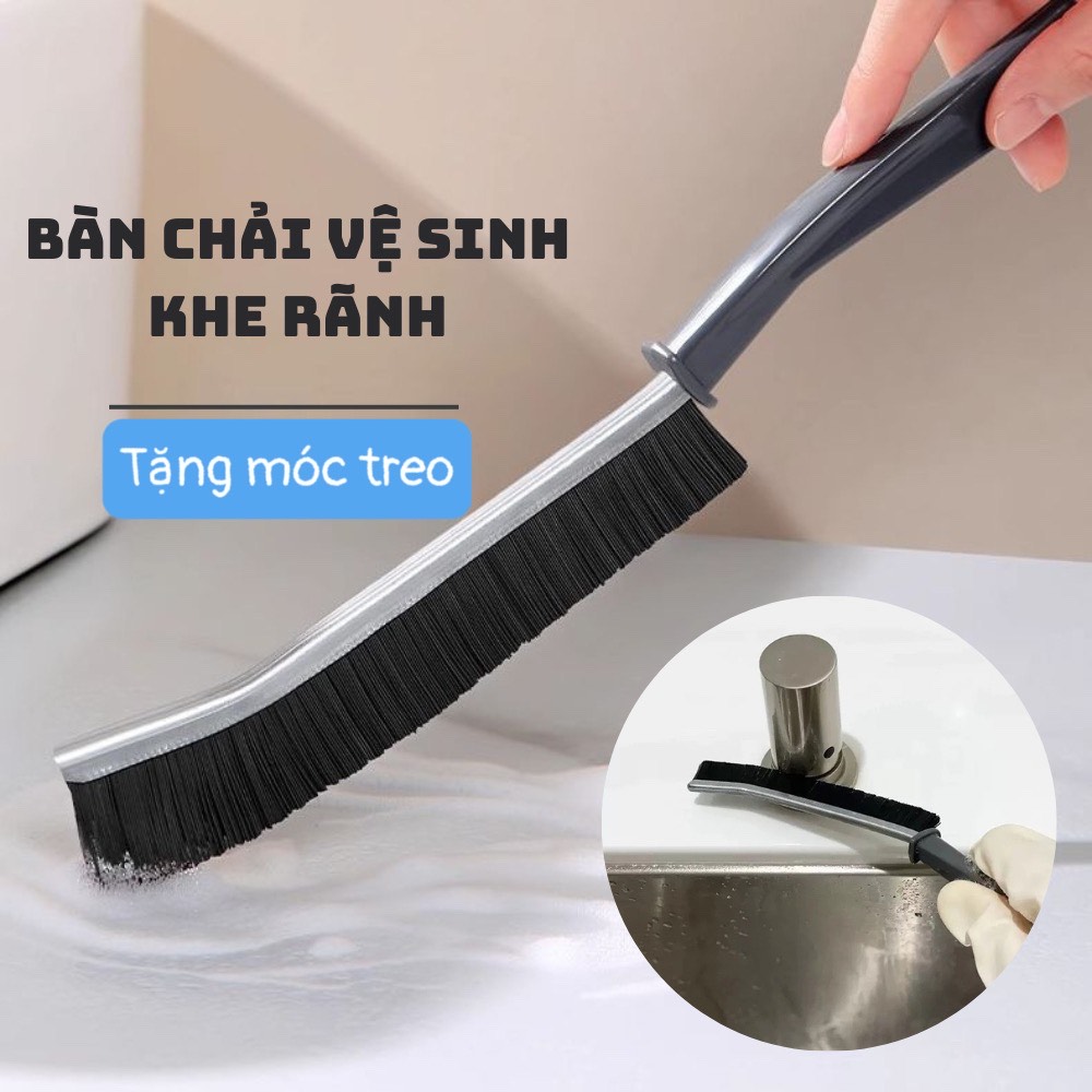 Bàn Chải Vệ Sinh Khe Hở Đa Năng Cọ Vệ Sinh Khe Nhà Tắm Khe Cửa Nhà Bếp Nhỏ Gọn Tiện Lợi