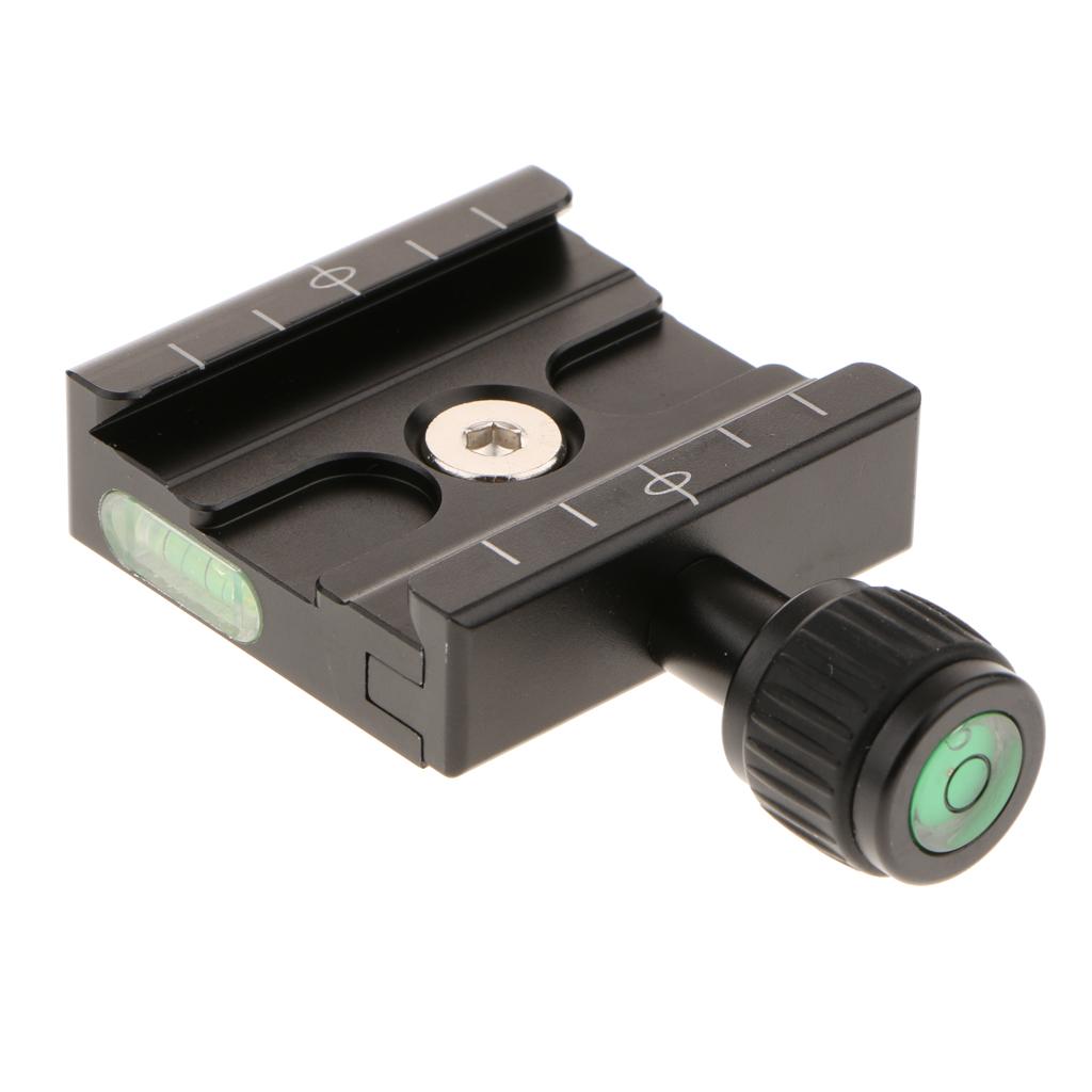 Nhôm 50 Mm Bộ Sạc Nhanh QR Kẹp Phù Hợp Với Arca Thụy Sĩ Tiêu Chuẩn Cho Chân Máy Tripod Ballhead