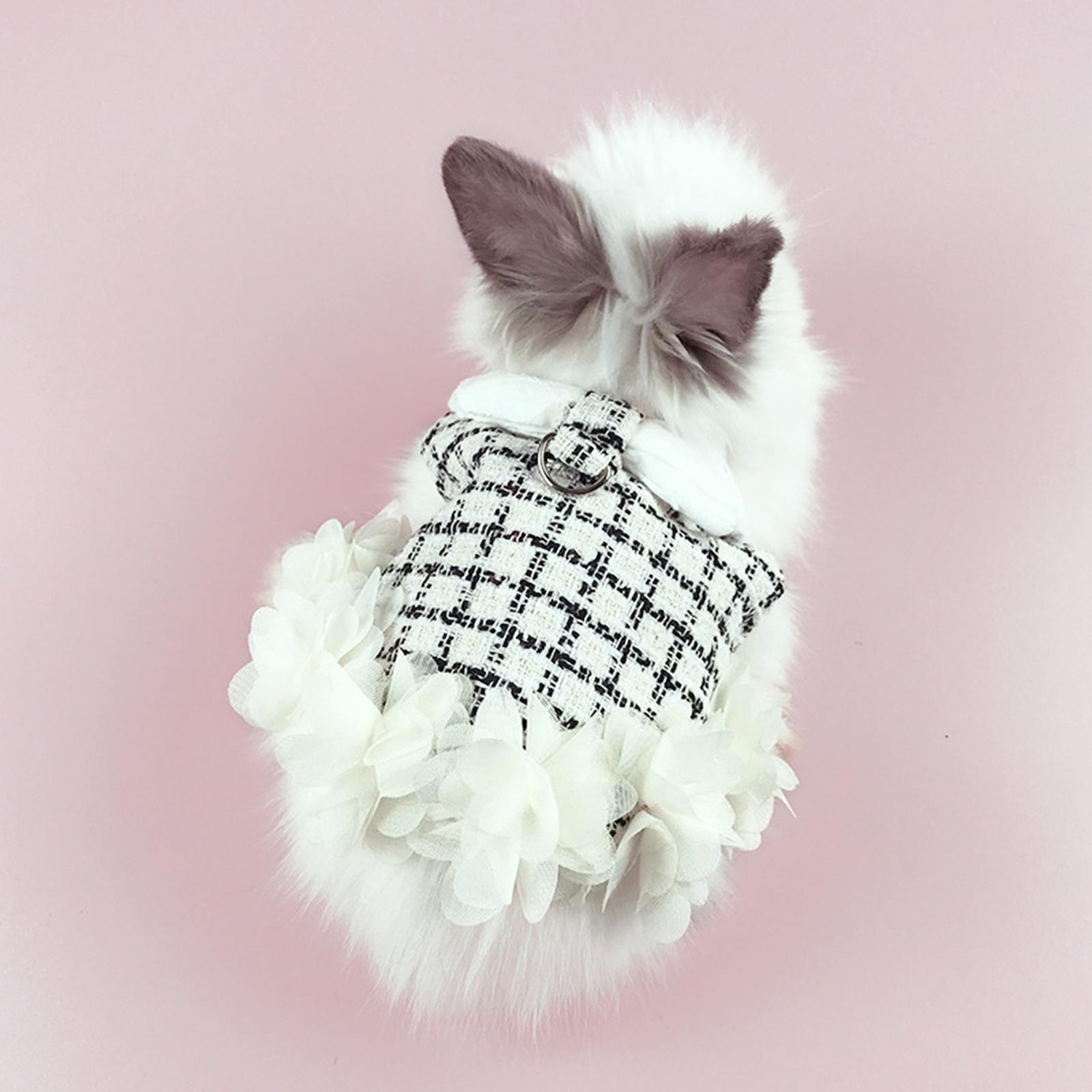 Small Animal Rabbit Vest Harness and Leash Set for Rabbit Guinea Pig Chinchilla Squirrel Clothes Outdoor Walking Pet Supplies