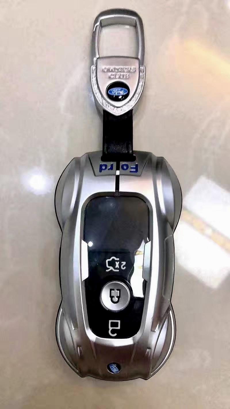 Ốp chìa khóa Kim Loại Độc, Đẹp, Sang Hãng xe ô tô FORD Ranger Wildtrak 4x2 Raptor Fx 4 Max Wildtrak XLT XL EcoSport next generation Ranger 2023