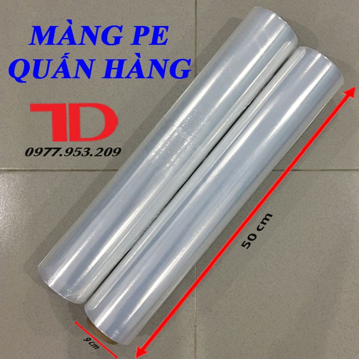 Màng PE quấn hàng - Combo 2 Màng Pe Quấn Hàng 1.8 KG