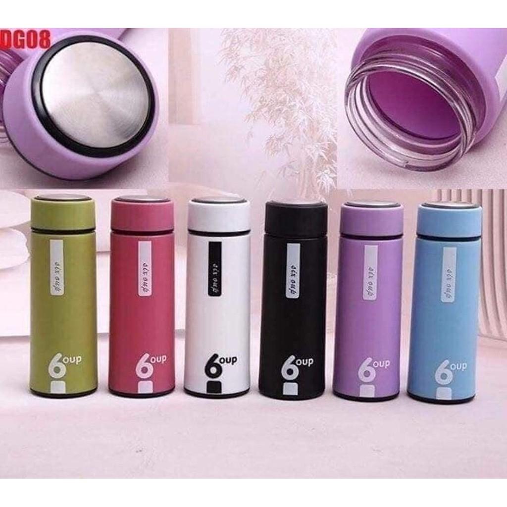 Bình Giữ Nhiệt Lõi Thủy Tinh Chống Nóng 6 Oup Siêu Bền Đẹp 450ml