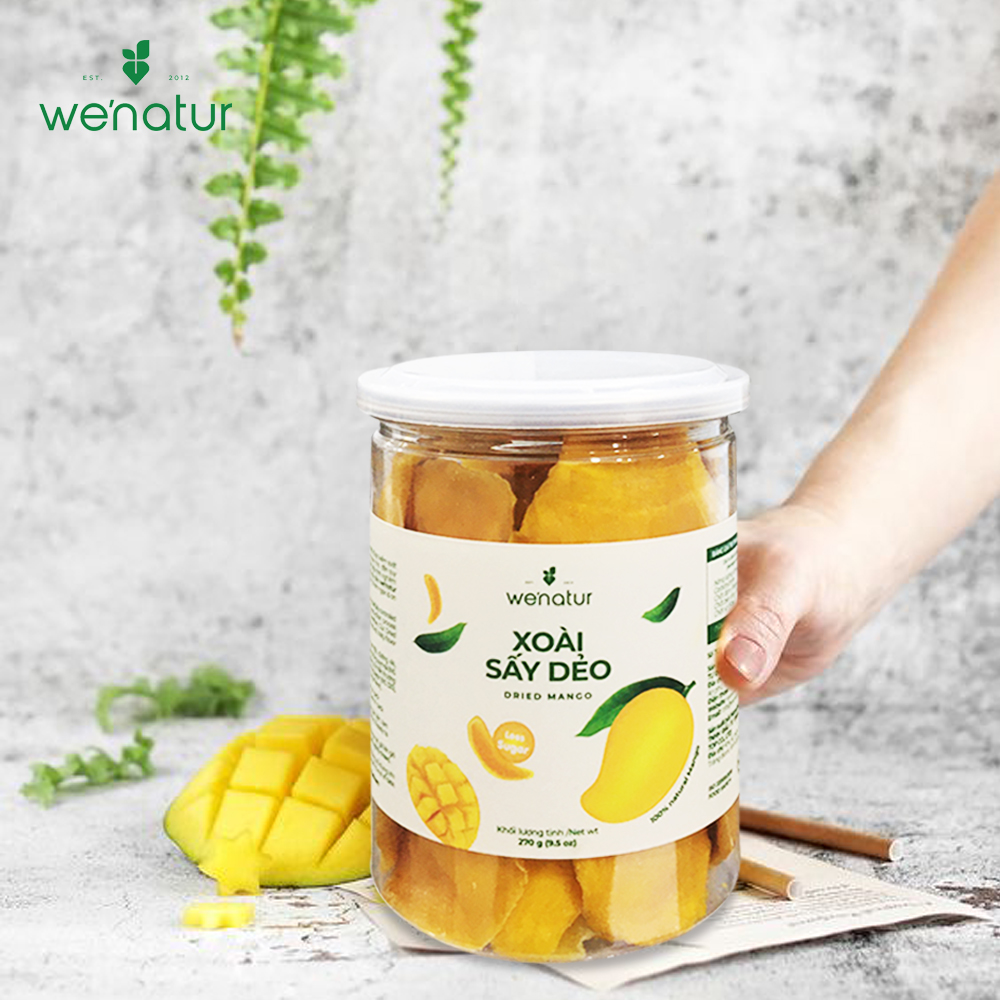 Xoài Sấy Dẻo Nguyên Chất we'natur 270g